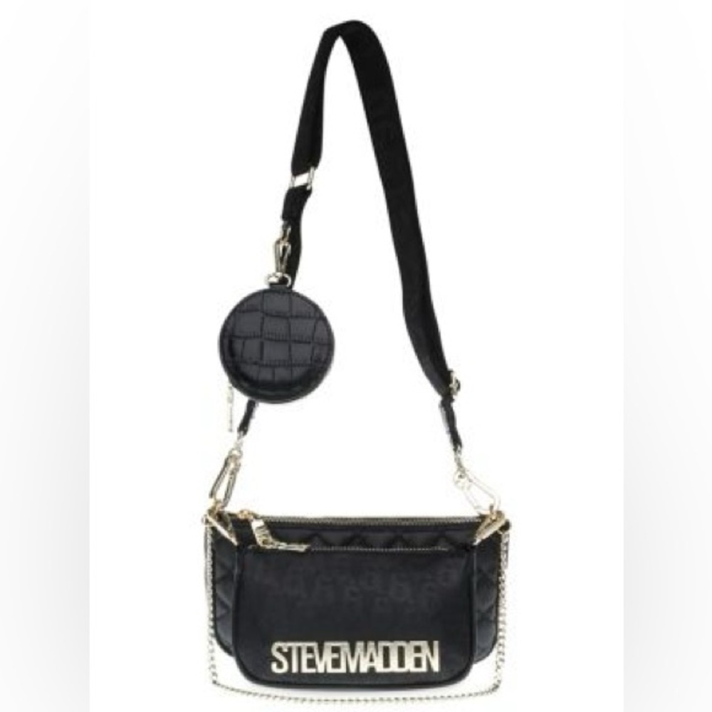 Steve Madden

Detachable Pouch Sling Bag